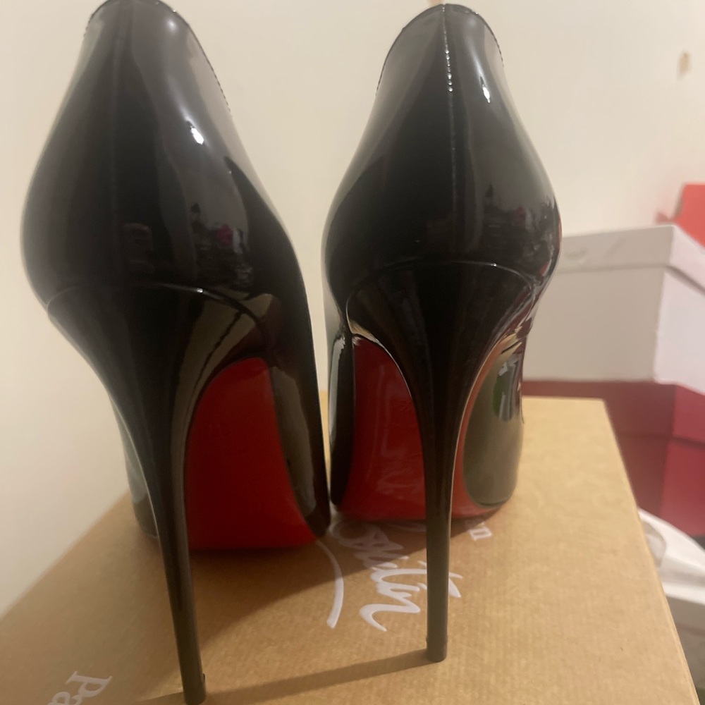 Black so Kate red bottoms never worn for sale…